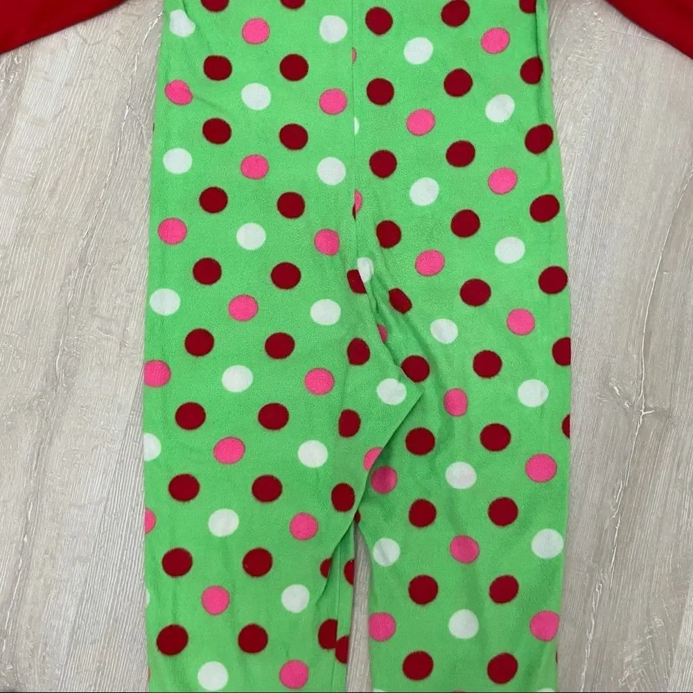 Justice Santa’s Favorite Elf Hooded Onesie Footies Included Size 10